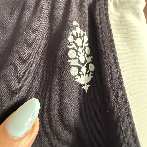 FREE PEOPLE | Black and red FP Movement Side Stripe Zip Ankle leggings - Small - Picture 5 of 7